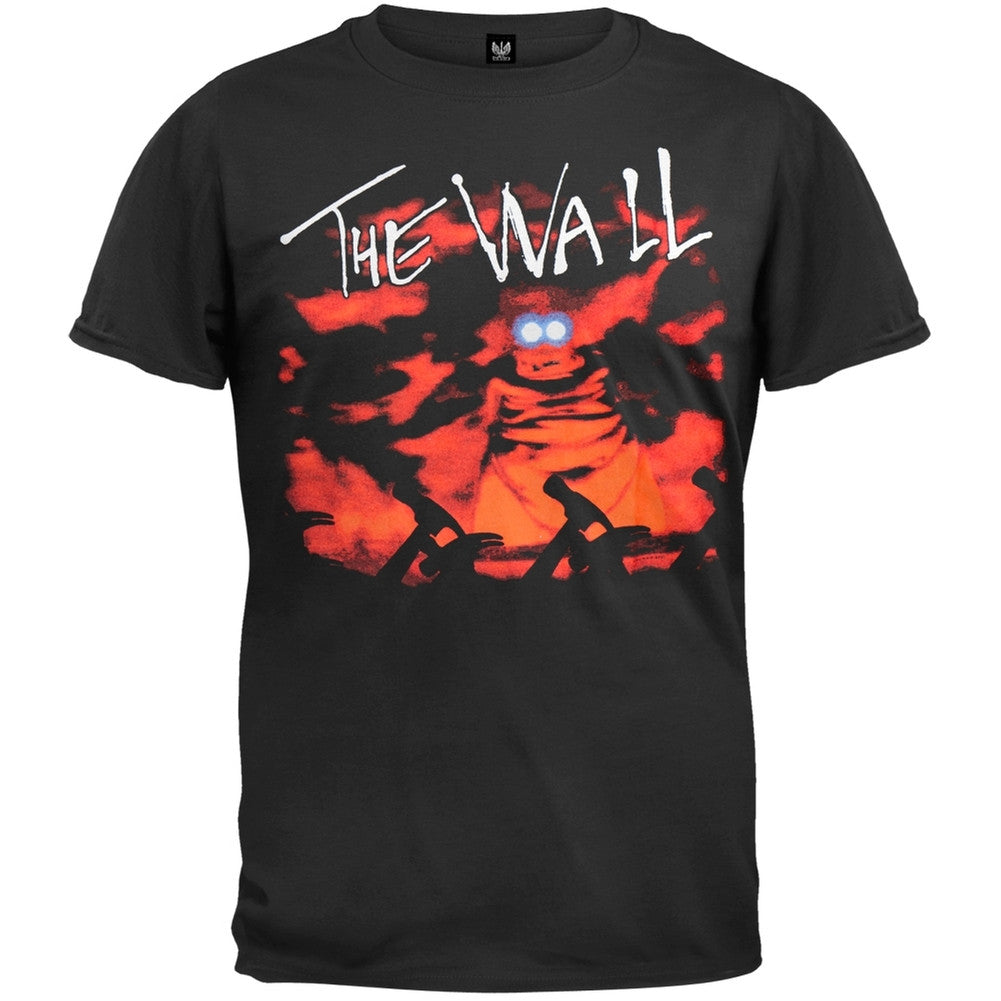 Pink Floyd - Outside The Wall Black T-Shirt Men's T-Shirts Pink Floyd SM Black