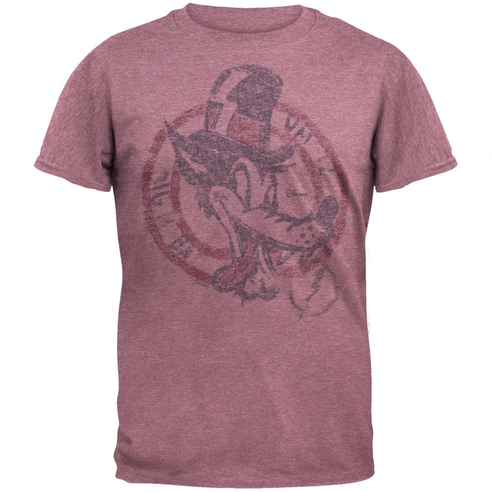 Big Bad Wolf - Big N Bad Soft T-Shirt Men's T-Shirts Disney Characters SM Red