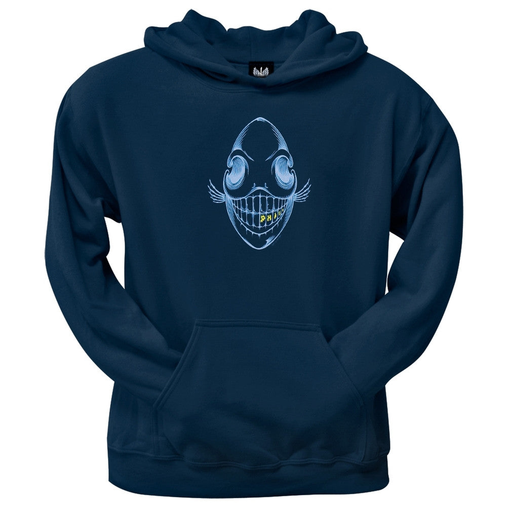 Phish - Bone Phish Pullover Hoodie Men's Hoodies Phish SM Dark Blue
