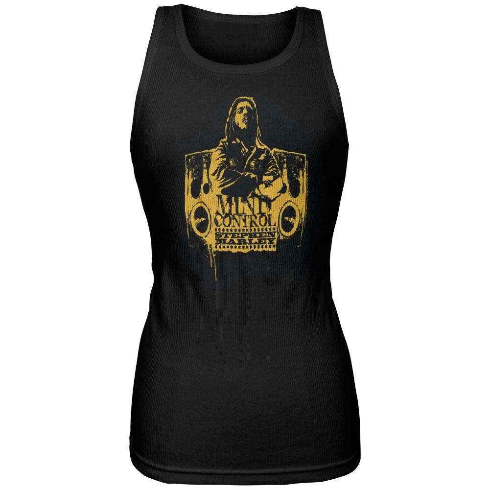Stephen Marley - Speaker Ladies Tank Top Women's Tank Tops Stephen Marley SM Black