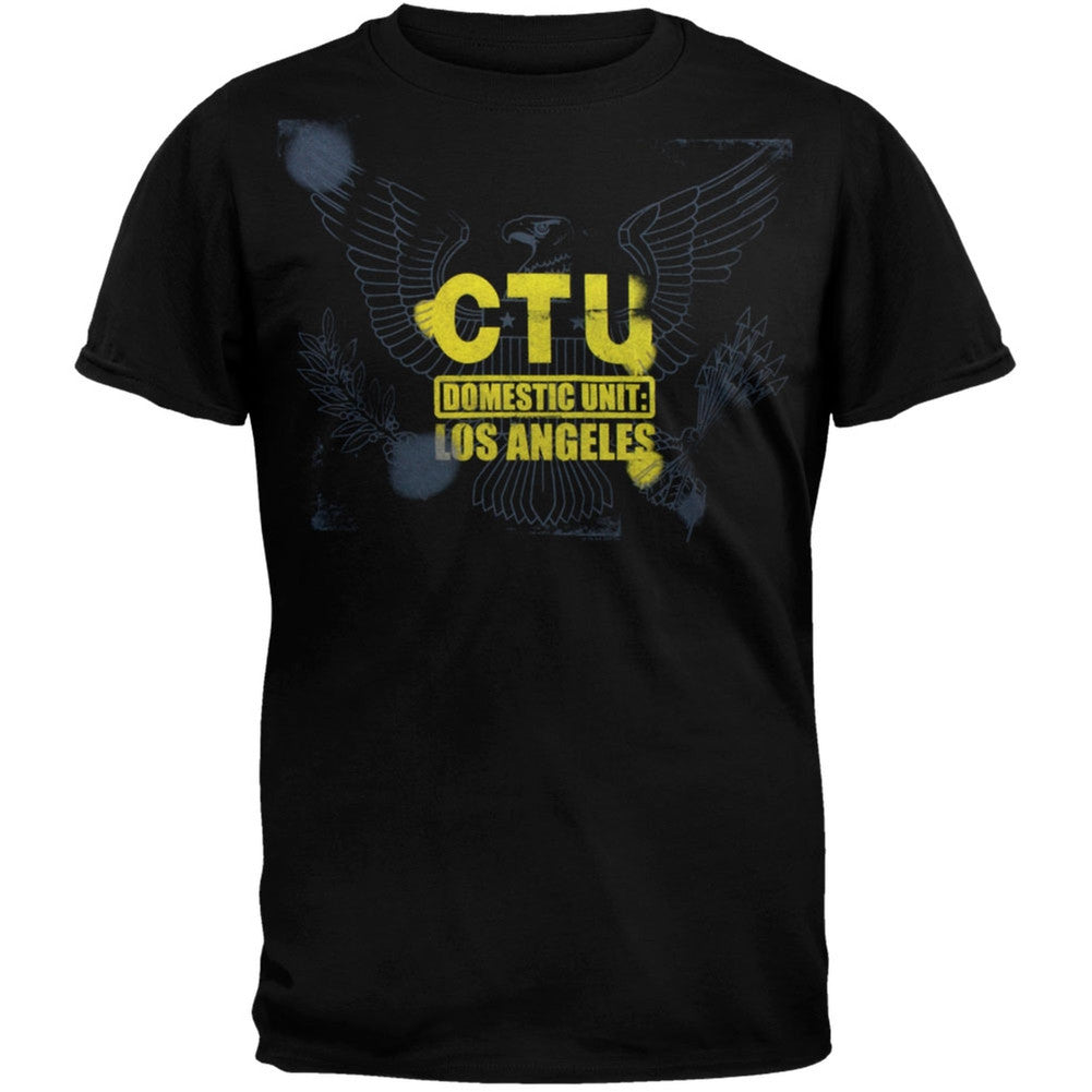 24 - Domestic Unit Soft T-Shirt Men's T-Shirts 24 SM Black