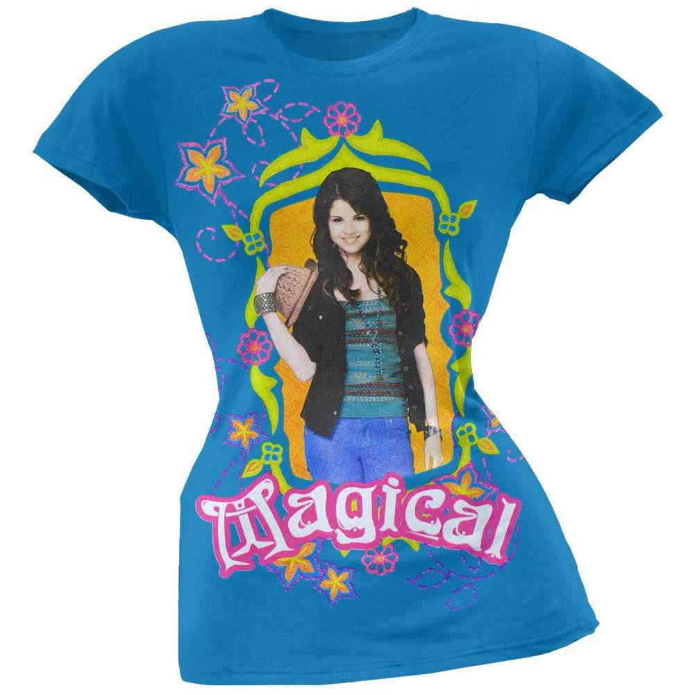 Wizards Of Waverly Place - Magical Girls Youth T-Shirt Youth T-Shirts Wizards of Waverly Place SM Blue