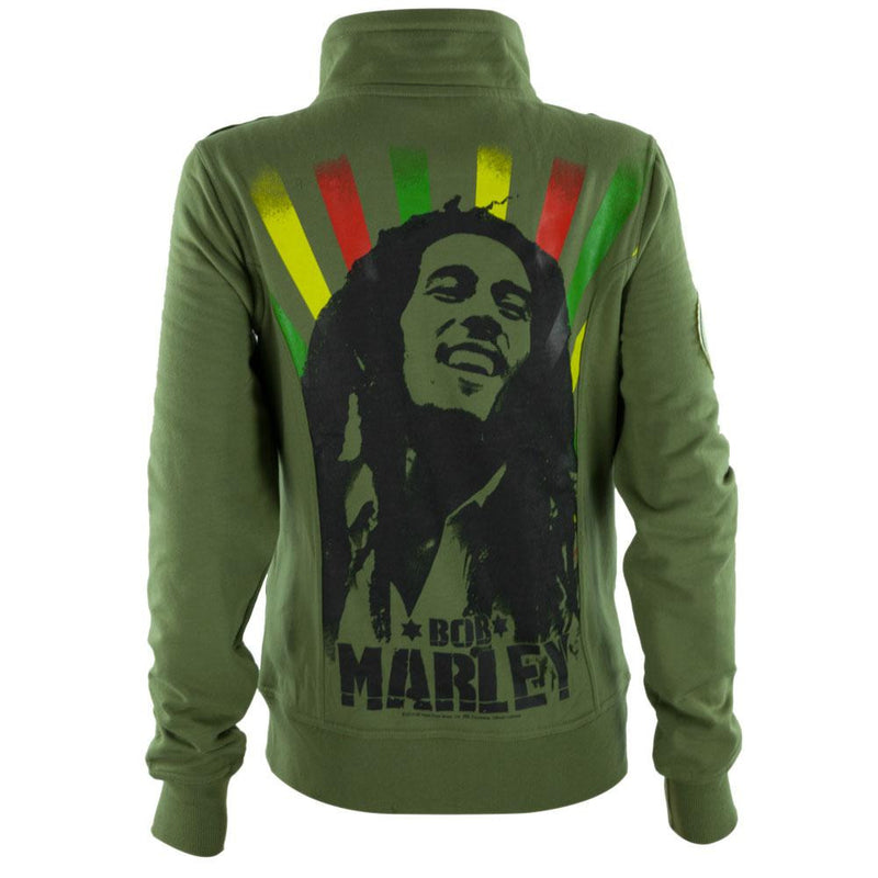 Bob Marley - Military Juniors Jacket Juniors Jackets Bob Marley