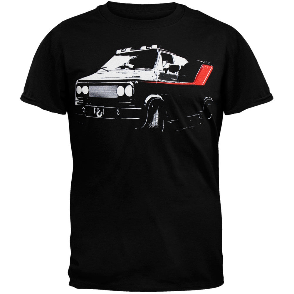 A-Team - Vanage Soft T-Shirt Men's T-Shirts A-Team SM Black
