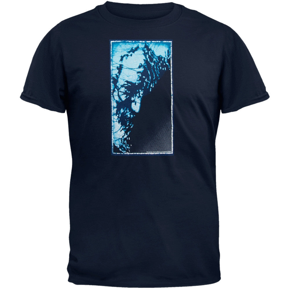 Jerry Garcia - Smile T-Shirt Men's T-Shirts Jerry Garcia 2XL Dark Blue