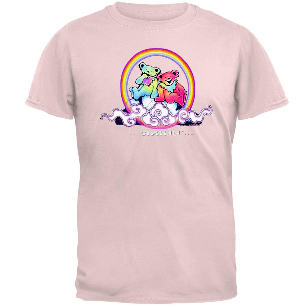 Grateful Dead - Smilin Cloud Bears Pink Youth T-Shirt Youth T-Shirts Grateful Dead LG Pink
