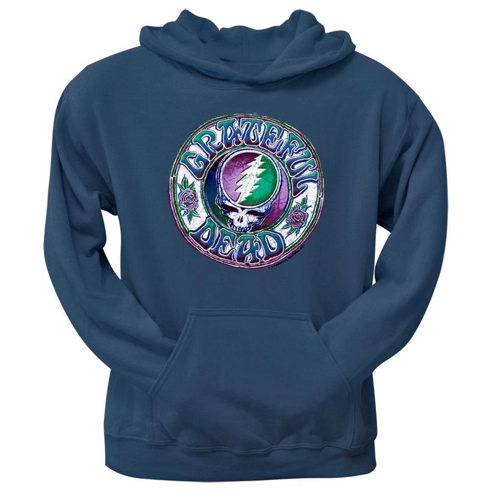 Grateful Dead - Batik SYF Pullover Hoodie Men's Hoodies Grateful Dead MD Blue