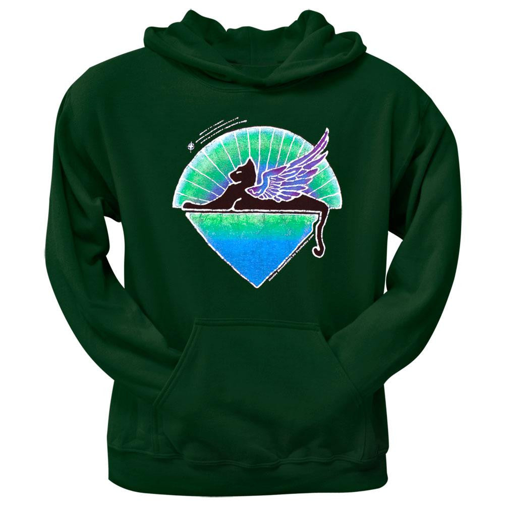 Grateful Dead - Winged Cat Pullover Hoodie Men's Hoodies Grateful Dead MD Green