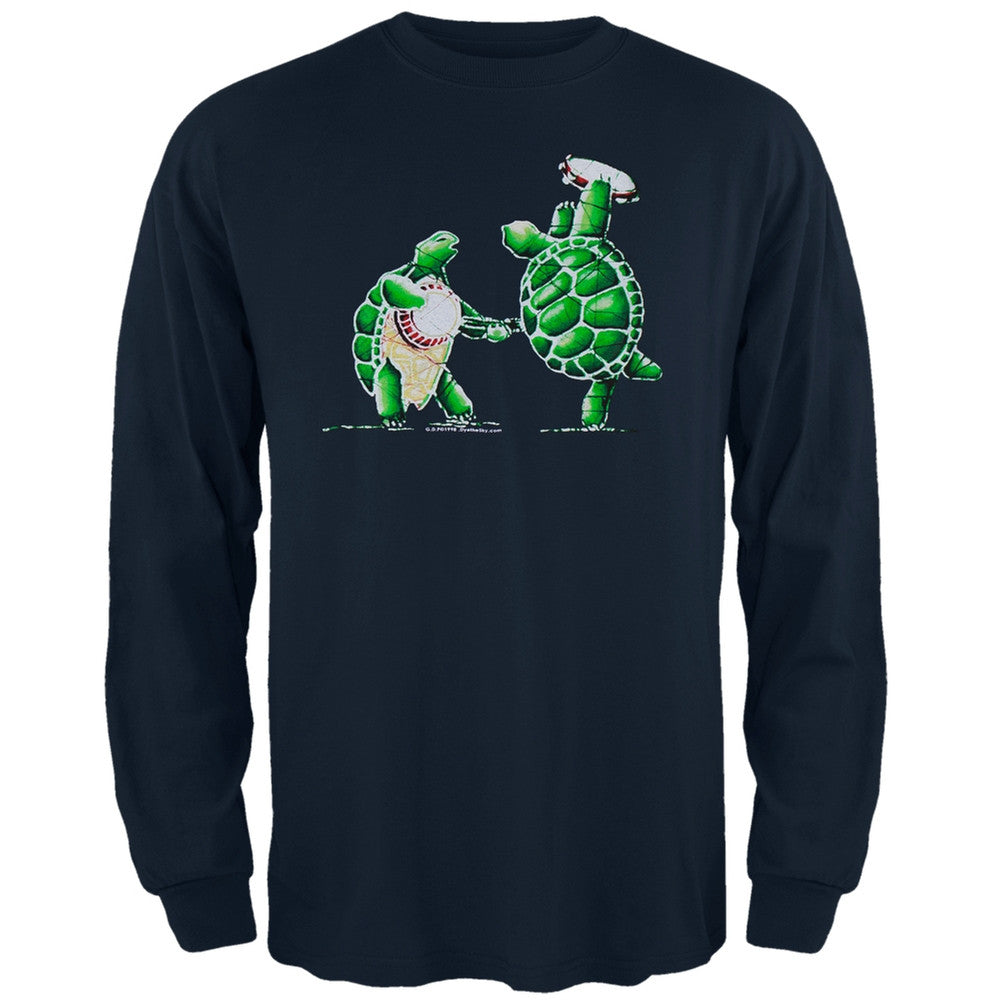 Grateful Dead - Terrapin Station Long Sleeve Navy T-Shirt Men's Long Sleeves Grateful Dead MD Dark Blue