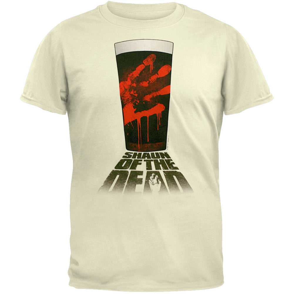 Shaun Of The Dead - Pint T-Shirt Men's T-Shirts Shaun of the Dead SM Off-White