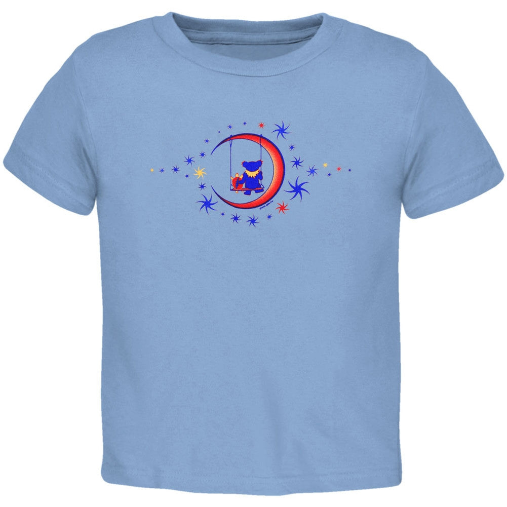 Grateful Dead - Moon Swing Blue Toddler T-Shirt Toddler T-Shirts Grateful Dead