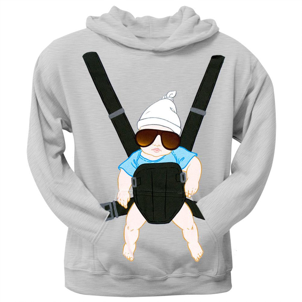 The Hangover - Baby Carrier Hoodie Men's Hoodies The Hangover SM Grey