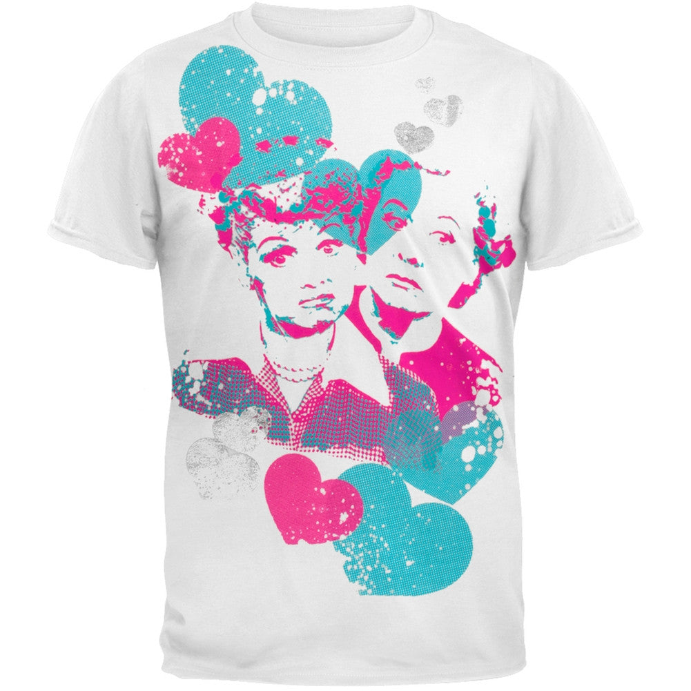 I Love Lucy - Lucy & Ethel T-Shirt Men's T-Shirts I Love Lucy SM White