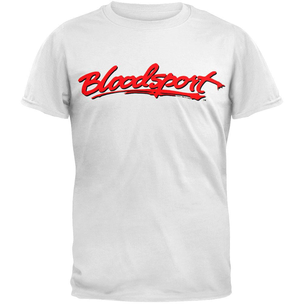Bloodsport - Logo Soft T-Shirt Men's T-Shirts Bloodsport SM White