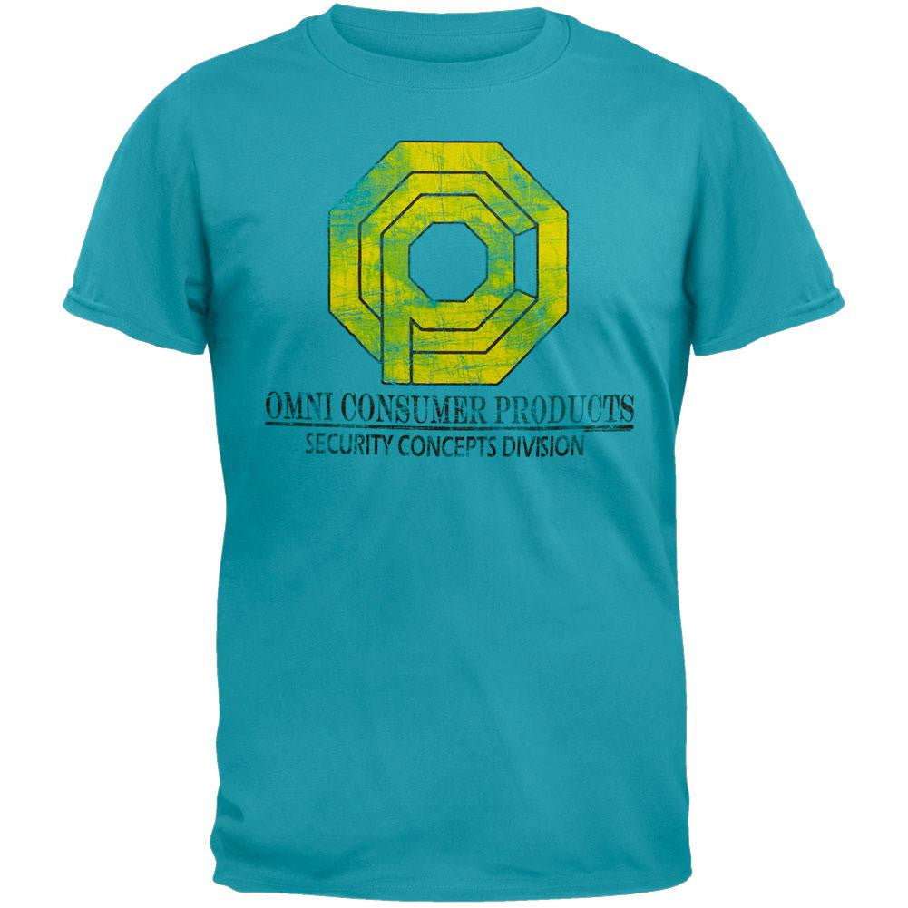 RoboCop - OCP Security Soft T-Shirt Men's T-Shirts Robocop 2XL Blue