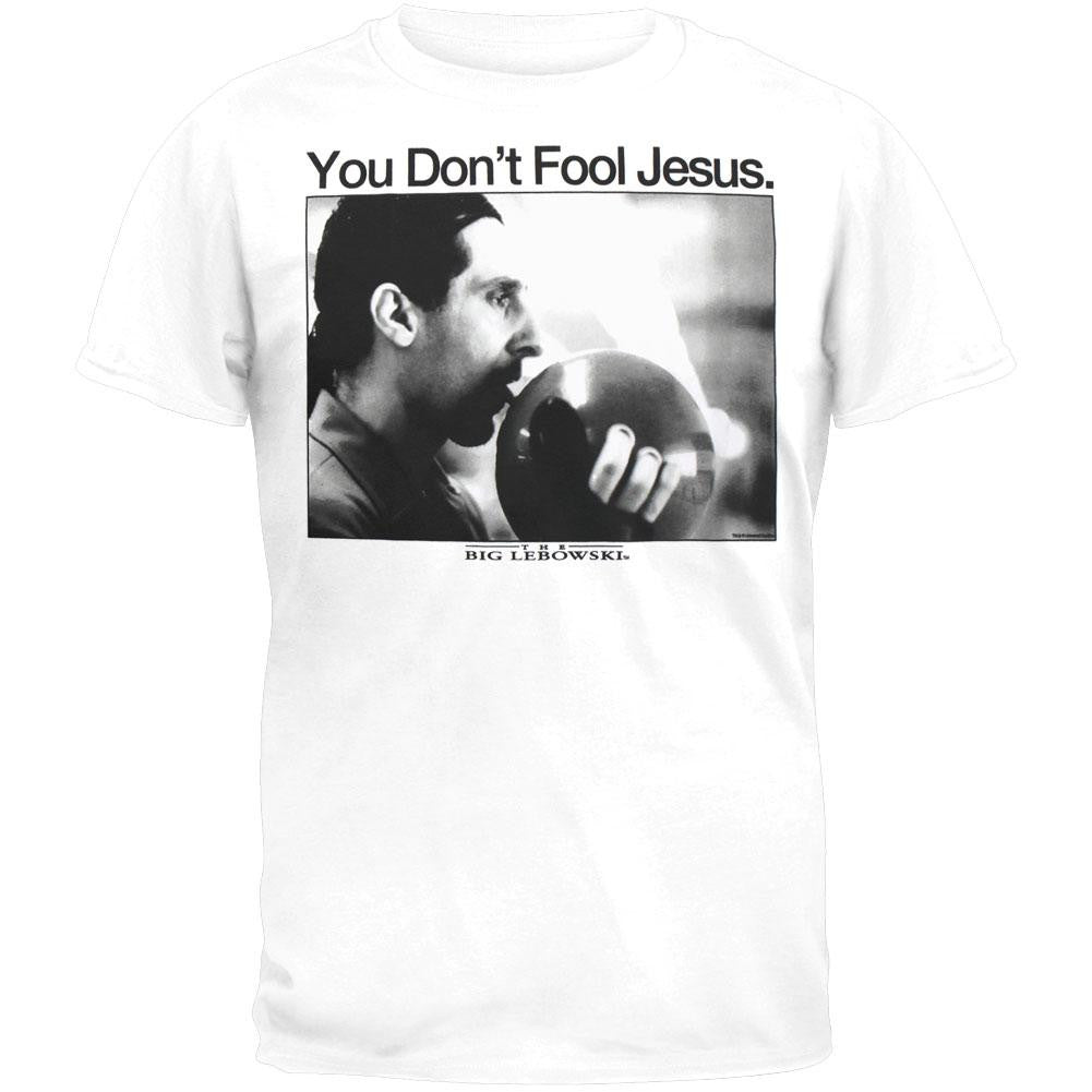 The Big Lebowski - You Don't Fool Jesus T-Shirt Men's T-Shirts The Big Lebowski 2XL White