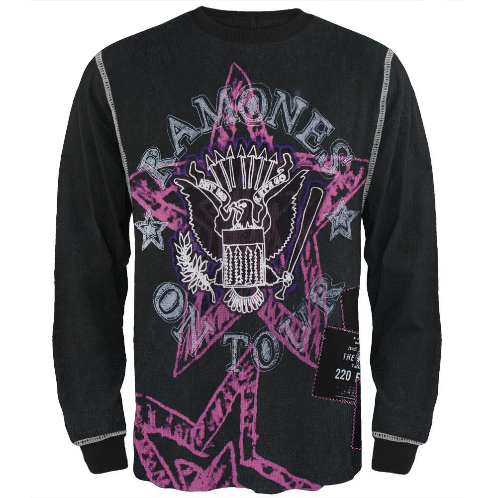 Ramones - On Tour Premium Thermal Men's Thermals Ramones 2XL Black