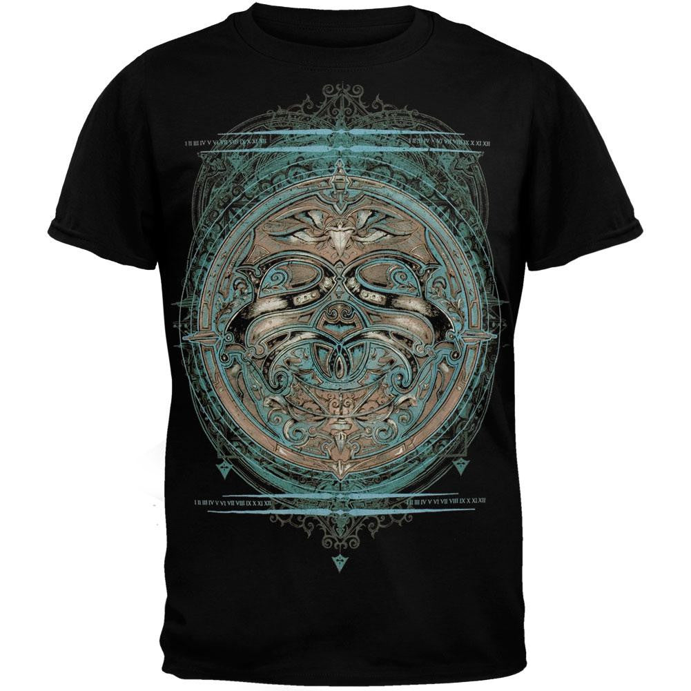 Stone Sour - Shield 2010 Tour Soft T-Shirt Men's T-Shirts Stone Sour SM Black