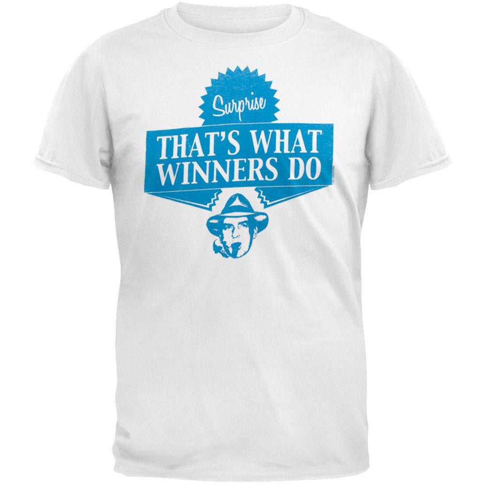 Charlie Sheen - That's What Winners Do T-Shirt Men's T-Shirts Charlie Sheen 2XL White