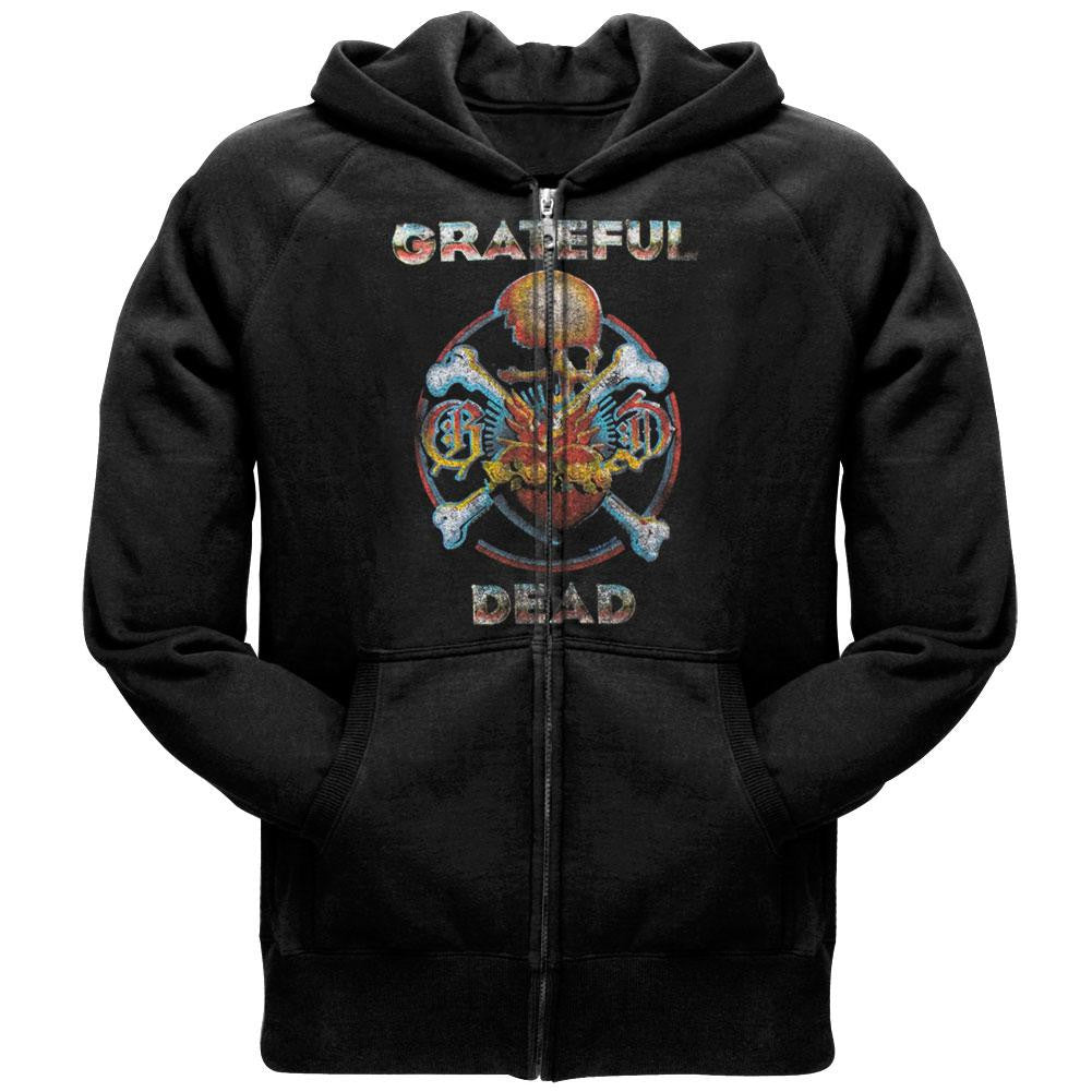 Grateful Dead - Reckoning Zip Hoodie Men's Hoodies Grateful Dead SM Black