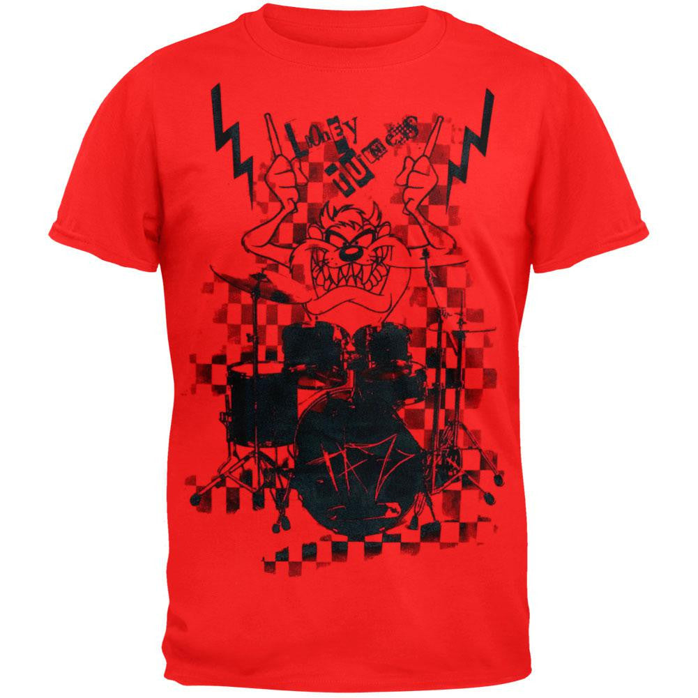 Looney Tunes - Taz Sketch Youth T-Shirt Youth T-Shirts Looney Tunes LG Red