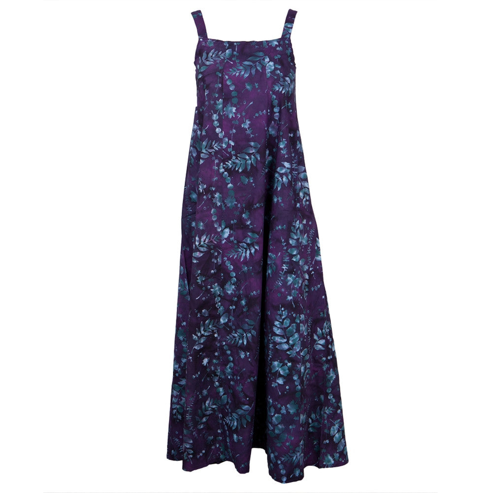 Batik Dress - Blue Crinkle Juniors Dress Juniors Dresses Old Glory