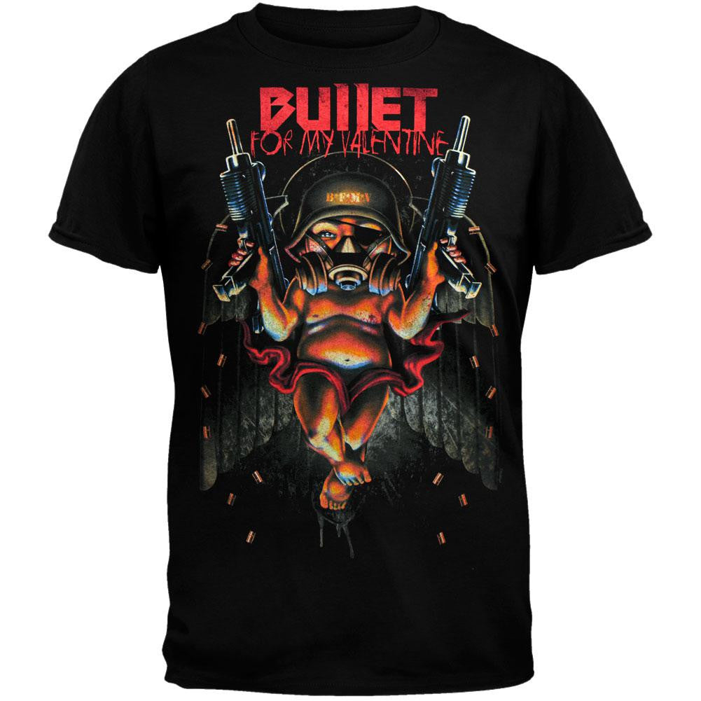 Bullet For My Valentine - Automatics T-Shirt Men's T-Shirts Bullet For My Valentine SM Black