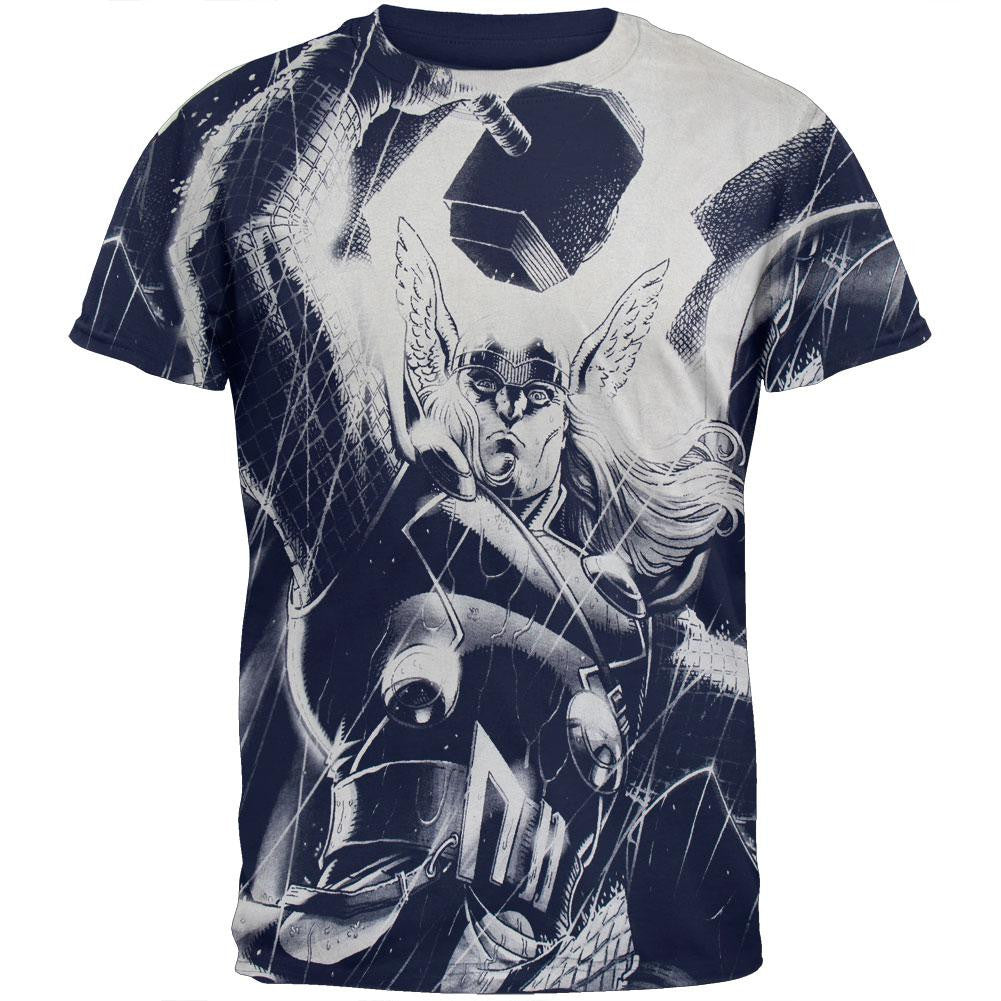 Thor - Thoronado All-Over T-Shirt Men's T-Shirts Thor LG Blue