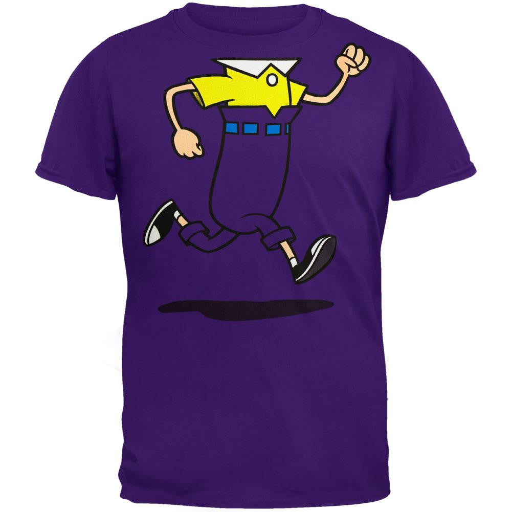 Phineas And Ferb - Sprinter Ferb Body Youth Costume T-Shirt Youth T-Shirts Phineas and Ferb SM Purple