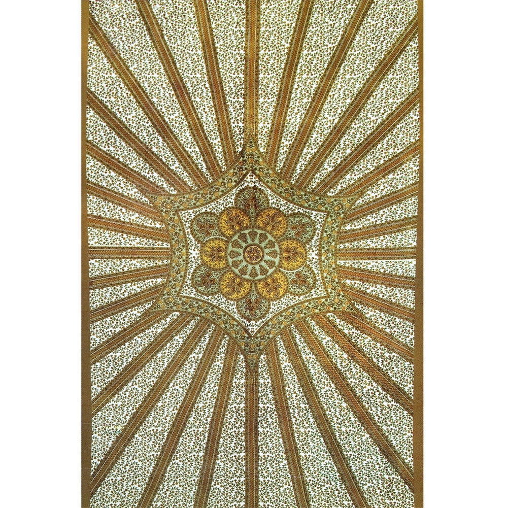 Gold Flowering Star Tapestry Tapestries Old Glory