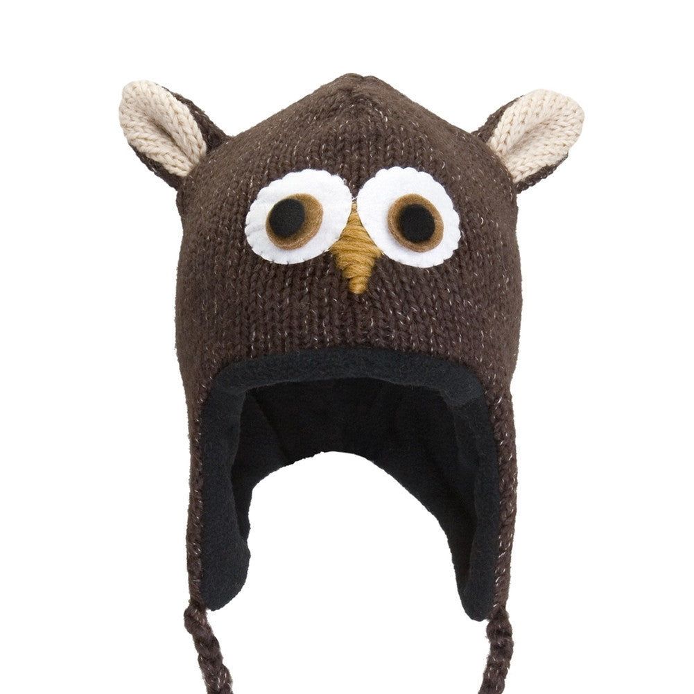 Ozzie The Owl Kids Peruvian Knit Hat Peruvian Knit Hats Old Glory