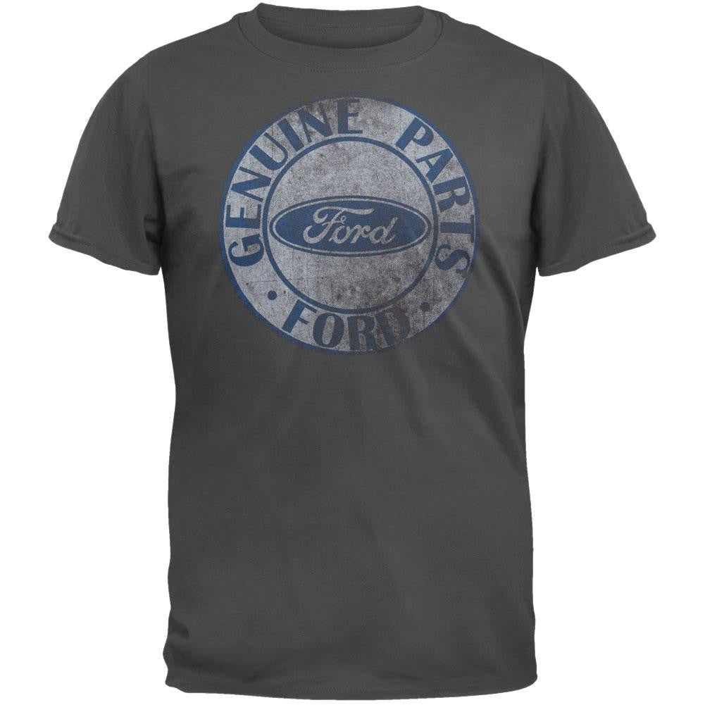 Ford - Genuine Parts Stamp T-Shirt Men's T-Shirts Ford 2XL Grey