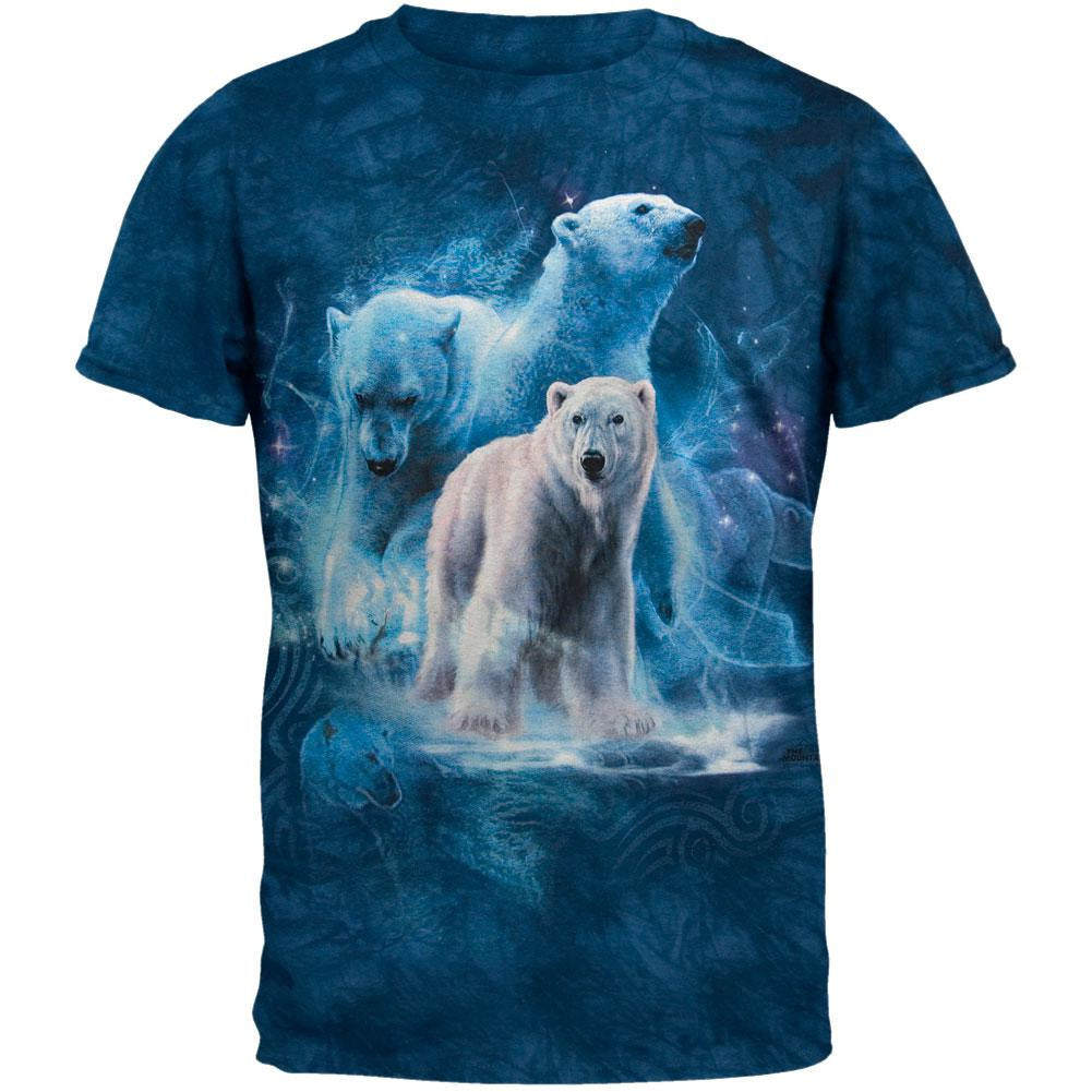 Polar Collage T-Shirt Men's T-Shirts Old Glory 2XL Blue