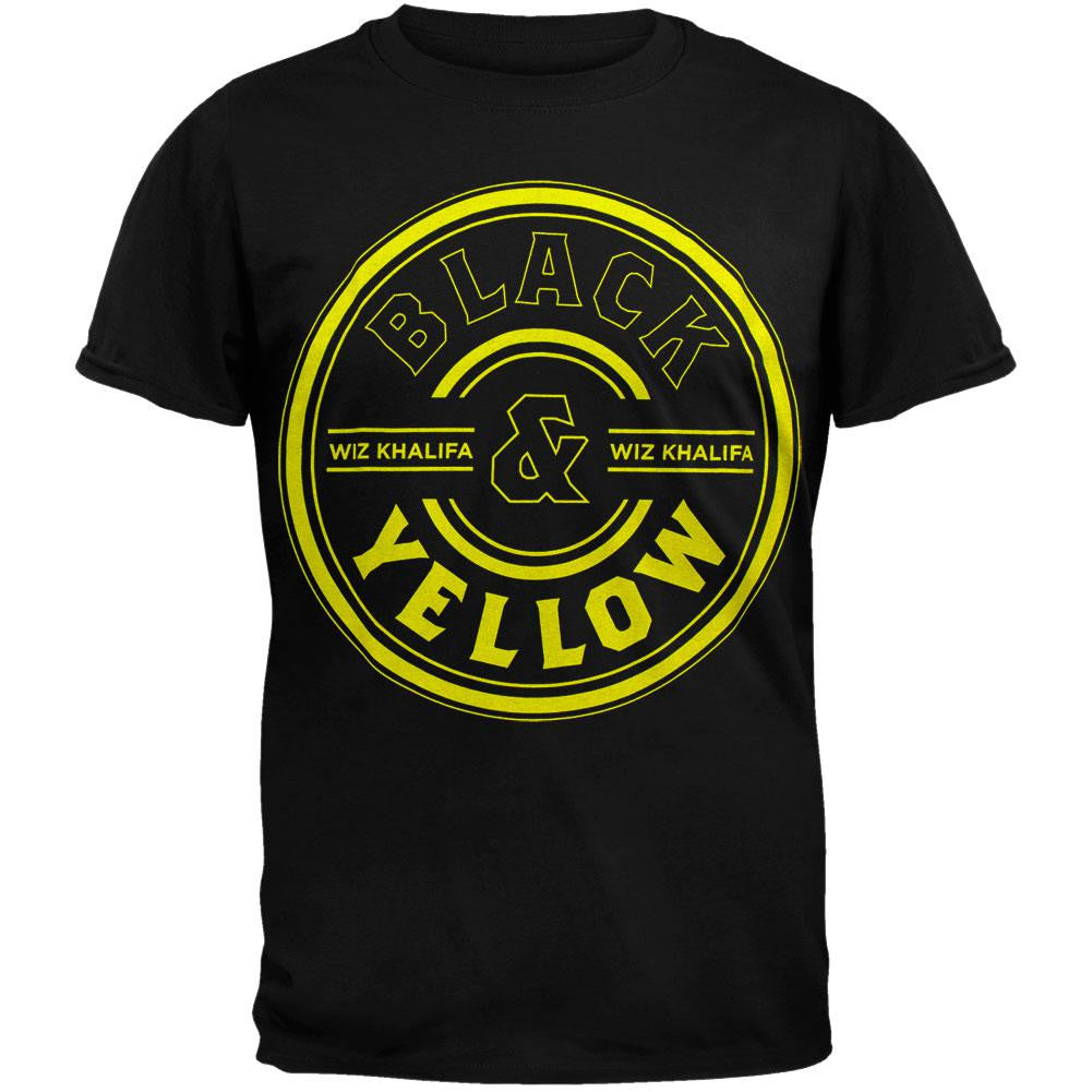 Wiz Khalifa - Wheel T-Shirt Men's T-Shirts Wiz Khalifa SM Black