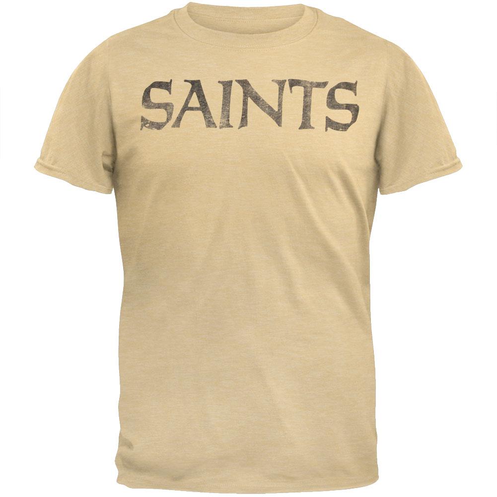 New Orleans Saints - Logo Scrum Legacy Premium T-Shirt Men's T-Shirts New Orleans Saints 2XL Yellow