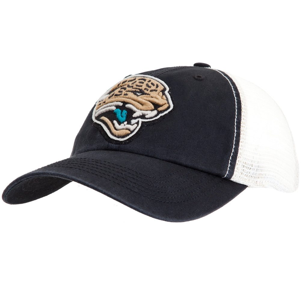 Jacksonville Jaguars - Logo Stanwyk Stretch Fit Cap Fitted Baseball Caps Old Glory OS Black