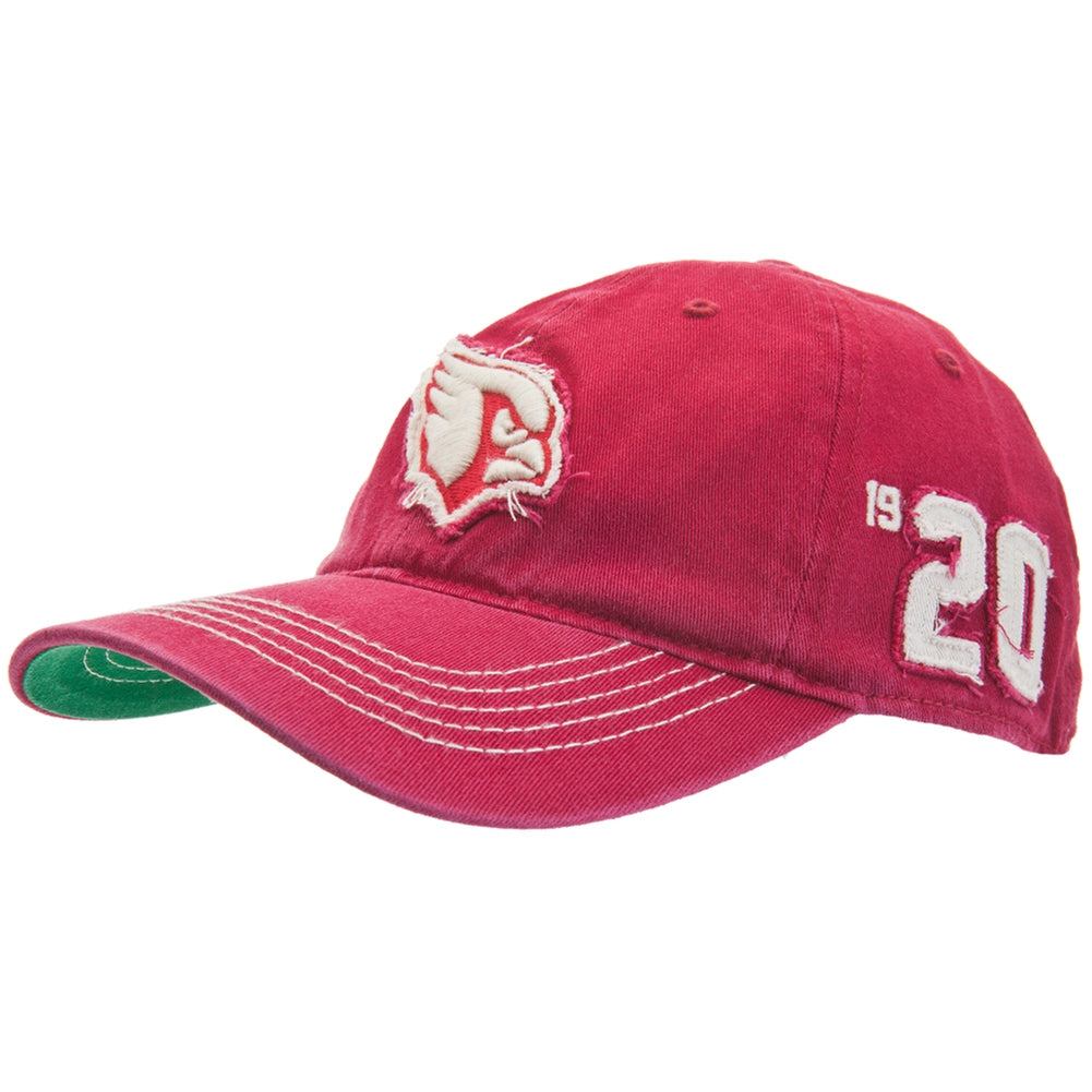 Arizona Cardinals - Logo Badger Stretch-Fit Cap Fitted Baseball Caps Old Glory OS Red