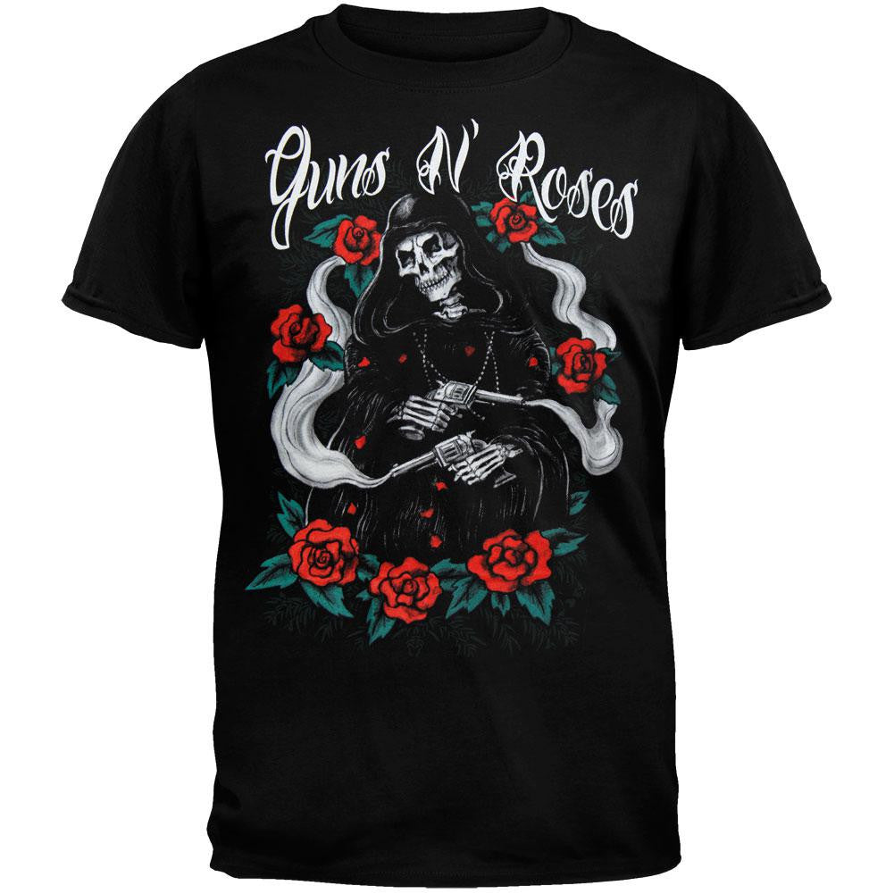 Guns N Roses - Reaper T-Shirt Men's T-Shirts Guns N' Roses 2XL Black