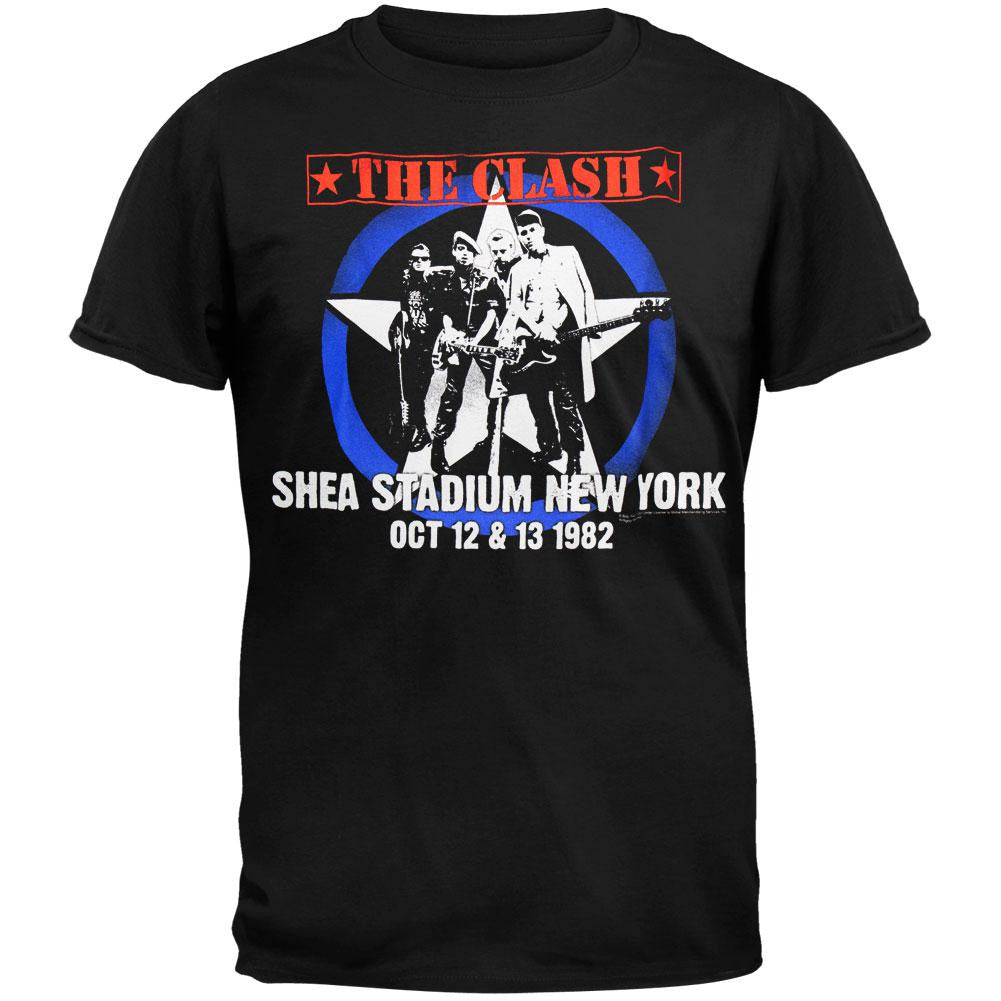The Clash - Shea Star T-Shirt Men's T-Shirts The Clash MD Black