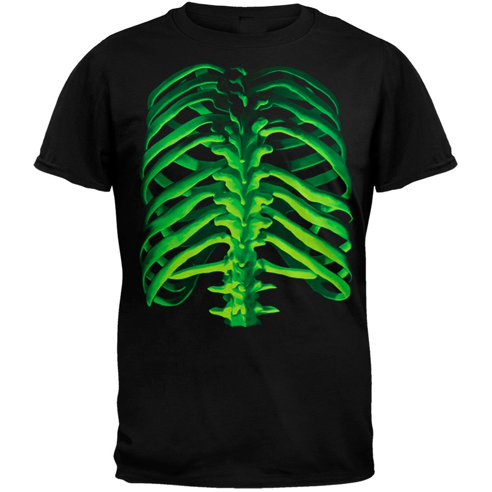 Glow Bones Youth T-Shirt Youth T-Shirts Old Glory YXL Black