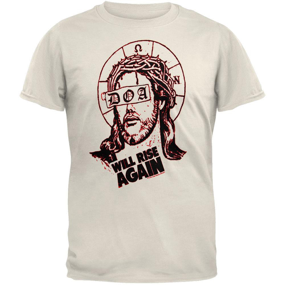 D.O.A. - Will Rise Again Soft T-Shirt Men's T-Shirts D.O.A. SM White