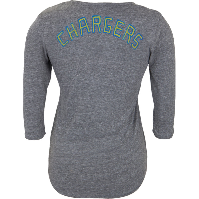 San Diego Chargers - Half Time Juniors Henley Juniors Henleys San Diego Chargers