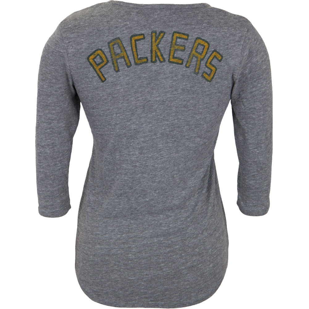 Green Bay Packers - Half Time Juniors Henley Juniors Raglans Green Bay Packers