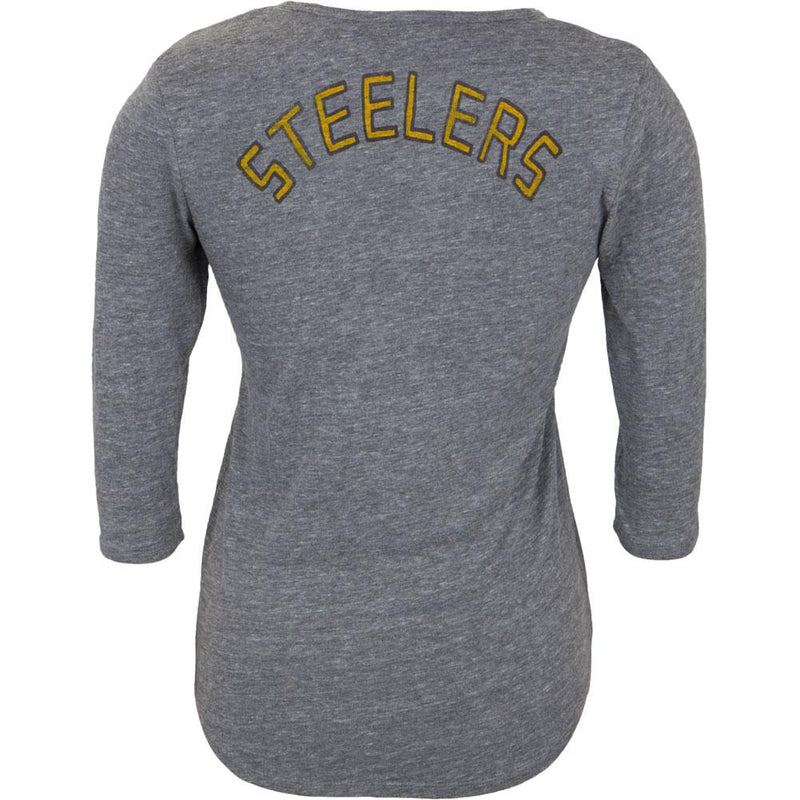 Pittsburgh Steelers - Half Time Juniors Henley Juniors Henleys Pittsburgh Steelers