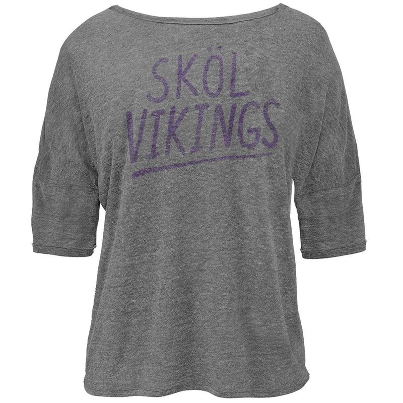 Minnesota Vikings - Game Day Juniors T-Shirt Juniors T-Shirts Minnesota Vikings