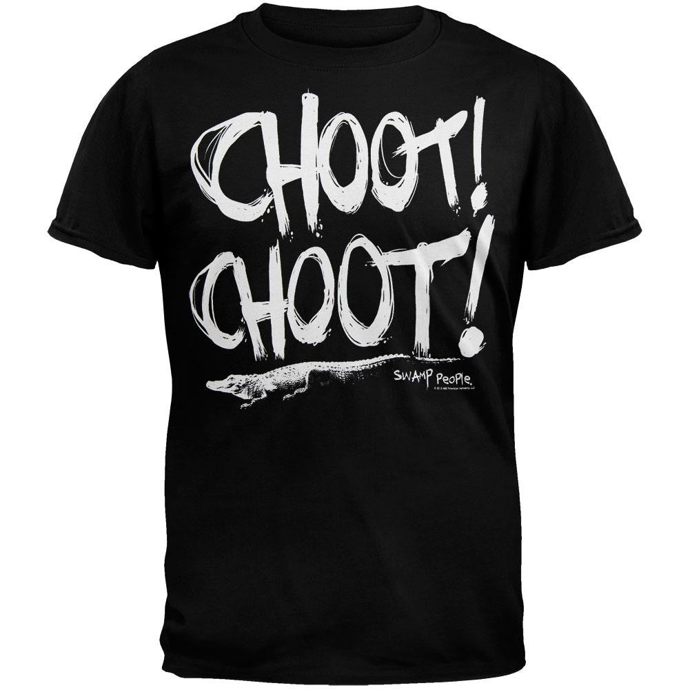 Swamp People - Choot Choot T-Shirt Men's T-Shirts Swamp People LG Black