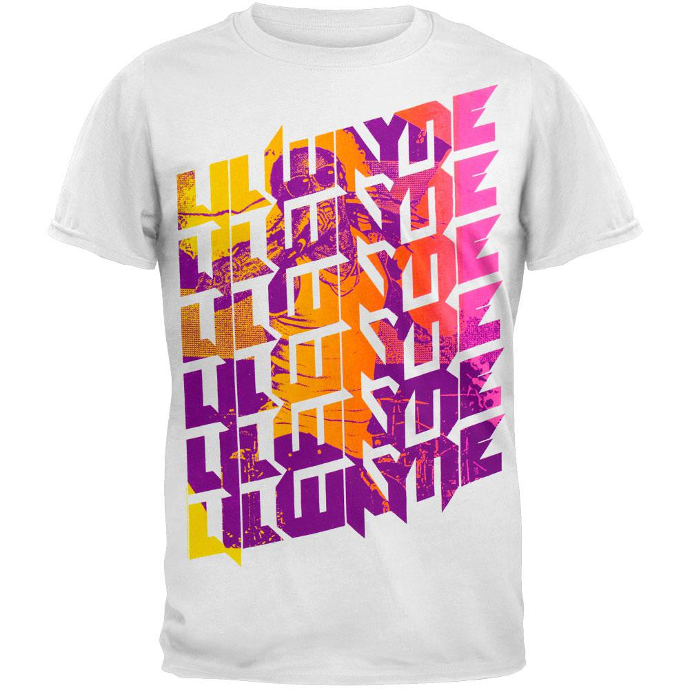 Lil Wayne - Repeat T-Shirt Men's T-Shirts Lil Wayne 2XL White