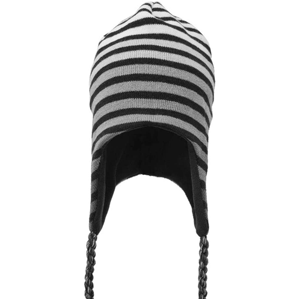 deadmau5 - Striped Logo Peruvian Knit Hat Peruvian Knit Hats Old Glory