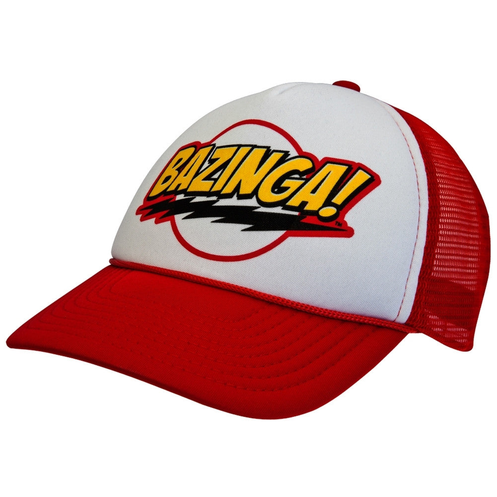 Big Bang Theory - Bazinga Trucker Cap Trucker Caps Old Glory OS Multi