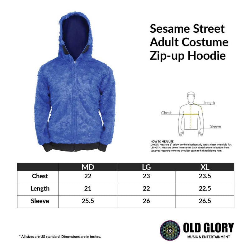 Sesame Street - That's Elmo Costume Zip Hoodie Men's Hoodies Sesame Street
